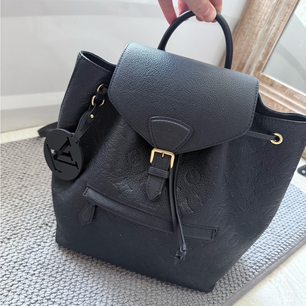 Louis Vuitton Montsouris NM Backpack Monogram Empreinte Leather (RARE, RETIRED)